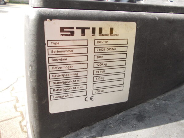 Still Stapelaar EGV12 - Afbeelding 7